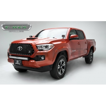 T-Rex Truck Products Grille Insert - Wire Mesh Rectangular Black Steel - 6719511-2