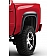 EGR Fender Flare - Black ABS Textured Plastic Matte Set Of 2 - 751504R
