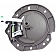 Help! By Dorman Interior Door Handle - Paddle OEM Gray Housing With Silver Lever Single - 88229