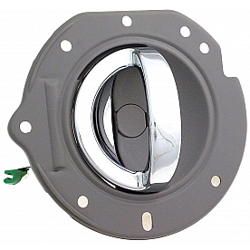 Help! By Dorman Interior Door Handle - Paddle OEM Beige Housing With Silver Lever Single - 88232