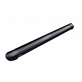 Romik USA Running Board Black Anodized Aluminum Stationary - 21344419