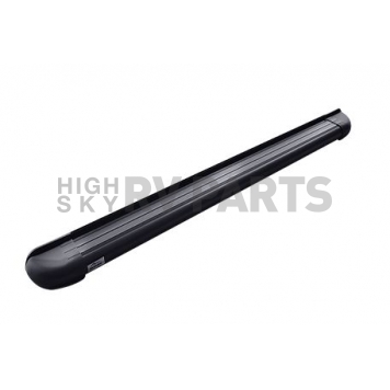 Romik USA Running Board Black Anodized Aluminum Stationary - 21344419