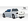 DuraFlex Bumper Cover Plain  Platinum Fiberglass - 101815