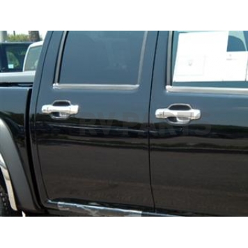 TFP (International Trim) Exterior Door Handle Cover - Silver Stainless Steel - 418KE