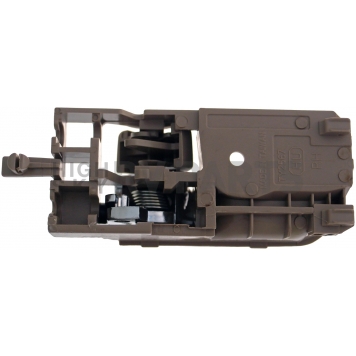 Help! By Dorman Interior Door Handle - Plastic Brown Housing With Silver Lever And Brown Knob Single - 83943-1