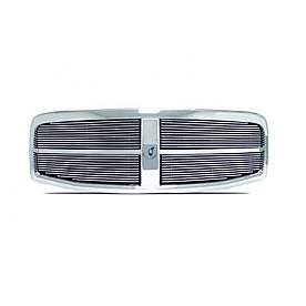 Street Scene Grille - Silver Aluminum - 95075521