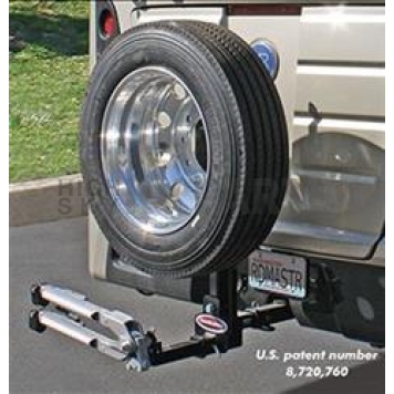 Roadmaster Inc Spare Tire Carrier 2 Inch Receiver Hitch Mount   - 195225S