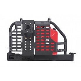 Smittybilt Spare Tire Carrier Smittybilt 76851-01 Bumper Mount Steel Black - 7685102