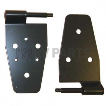 Smittybilt Door Hinge - Half Door Steel Black - 7641