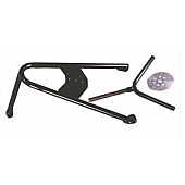 Fabtech Motorsports Spare Tire Carrier Black Truck Bed Mount - FTT10002BK