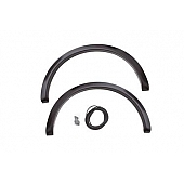 Lund International Fender Flare - Black Matte Set Of 2 - SX312SB