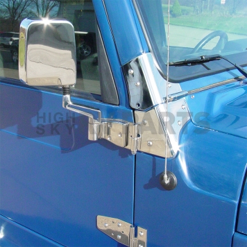Kentrol Door Hinge - Body Half Hinge Stainless Steel Silver - 30407-5