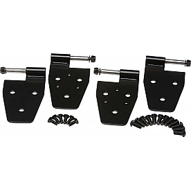 Kentrol Door Hinge - Complete Hinge Stainless Steel Black - 50525