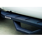 Go Rhino Running Board Black Textured Powder Coated Steel Stationary - 41734810PC