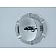 All Sales Fuel Door - Round Aluminum - 6950BCL