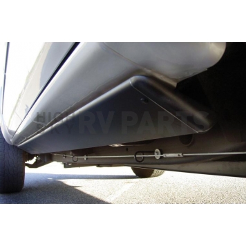 Amp Research Running Board 600 Pound Capacity Aluminum Power Lowering - 7511501A-1