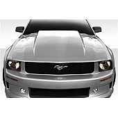 Extreme Dimensions Hood - Fiberglass Reinforced Plastic Black - Cowl Hood - 112870