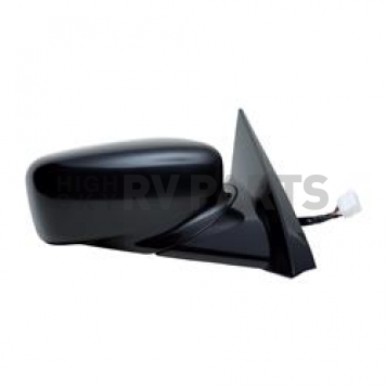 K-Source Exterior Mirror Electric OEM Black Single - 63029H