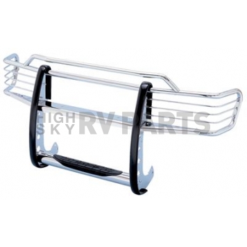 Go Rhino Safety Division Grille Guard - Chrome Plated Steel - 3371MC