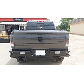 Bodyguard Bumper T2 Series 1-Piece Type Steel Black - FFR10BYLT