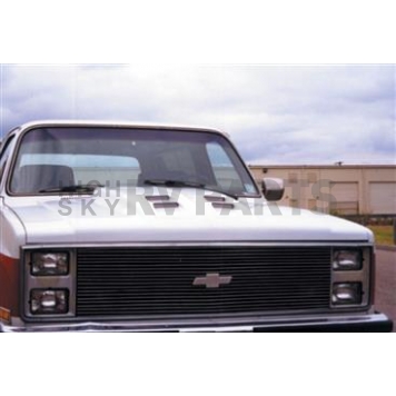 Reflexxion Hood - Single Cowl Ram Air Style Bare Galvanneal Steel - 704601