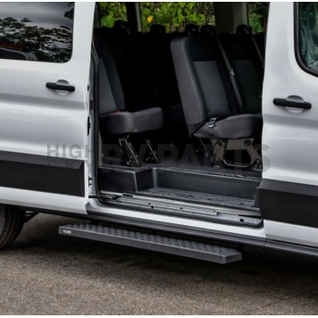 Westin Automotive Running Board Black Textured Powder Coated Steel Stationary - 2780015-4