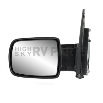 K-Source Exterior Mirror Power OEM Black Single - 63058H