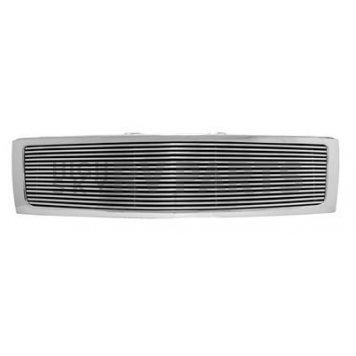 Street Scene Grille - Silver Aluminum - 95075558