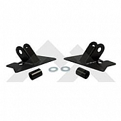 Crown Automotive Exterior Mirror Relocation Bracket Painted Black Steel - RT30013