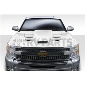 Extreme Dimensions Hood - Fiberglass Reinforced Plastic Black - Viper - 113402