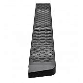Westin Automotive Running Board Black Textured Powder Coated Steel Stationary - 2780025