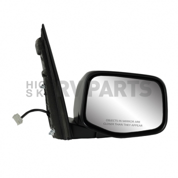 K-Source Exterior Mirror Power OEM Black Single - 63059H