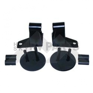 Crown Automotive Exterior Mirror Relocation Bracket Painted Black Steel - RT30016