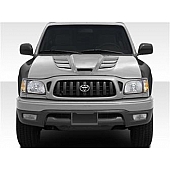Extreme Dimensions Hood - Fiberglass Reinforced Plastic Black - Viper - 113475