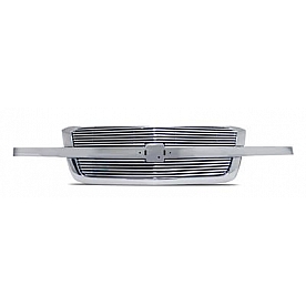Street Scene Grille - Silver Aluminum - 95075559