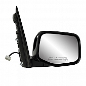K-Source Exterior Mirror Power OEM Black Single - 63061H