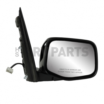 K-Source Exterior Mirror Power OEM Black Single - 63061H