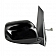 K-Source Exterior Mirror Power OEM Black Single - 63061H