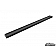 Romik USA Running Board Black Anodized Aluminum Stationary - 91381419