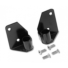 Warrior Products Exterior Mirror Relocation Bracket Black Steel Set Of 2 - 1500