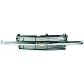 Street Scene Grille - Silver Aluminum - 95075561