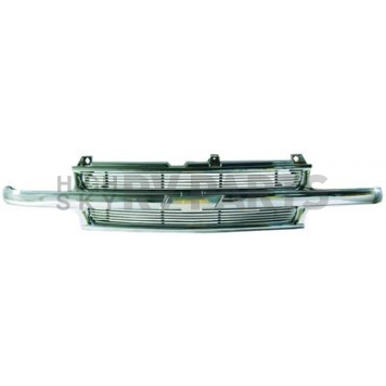 Street Scene Grille - Silver Aluminum - 95075561