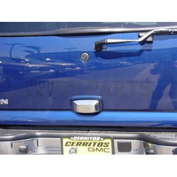 TFP (International Trim) Tailgate Handle Cover - Stainless Steel Silver - 411L