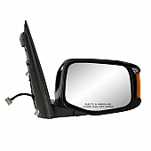 K-Source Exterior Mirror Power OEM Black Single - 63063H