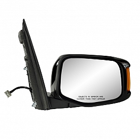 K-Source Exterior Mirror Power OEM Black Single - 63063H