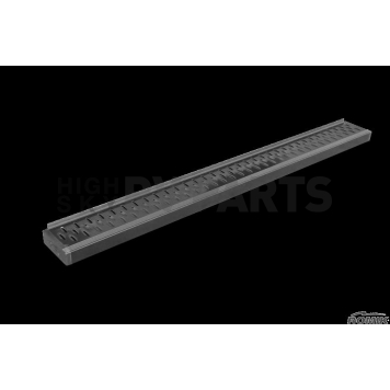 Romik USA Running Board Black Anodized Aluminum Stationary - 81382329
