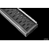 Romik USA Running Board Black Anodized Aluminum Stationary - 81382329