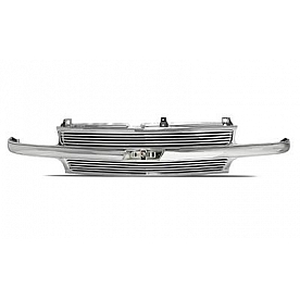 Street Scene Grille - Silver Aluminum - 95075562