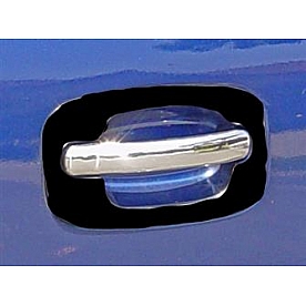 TFP (International Trim) Tailgate Handle Cover - Stainless Steel Silver - 412L