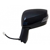 K-Source Exterior Mirror Electric OEM Black Single - 71012U